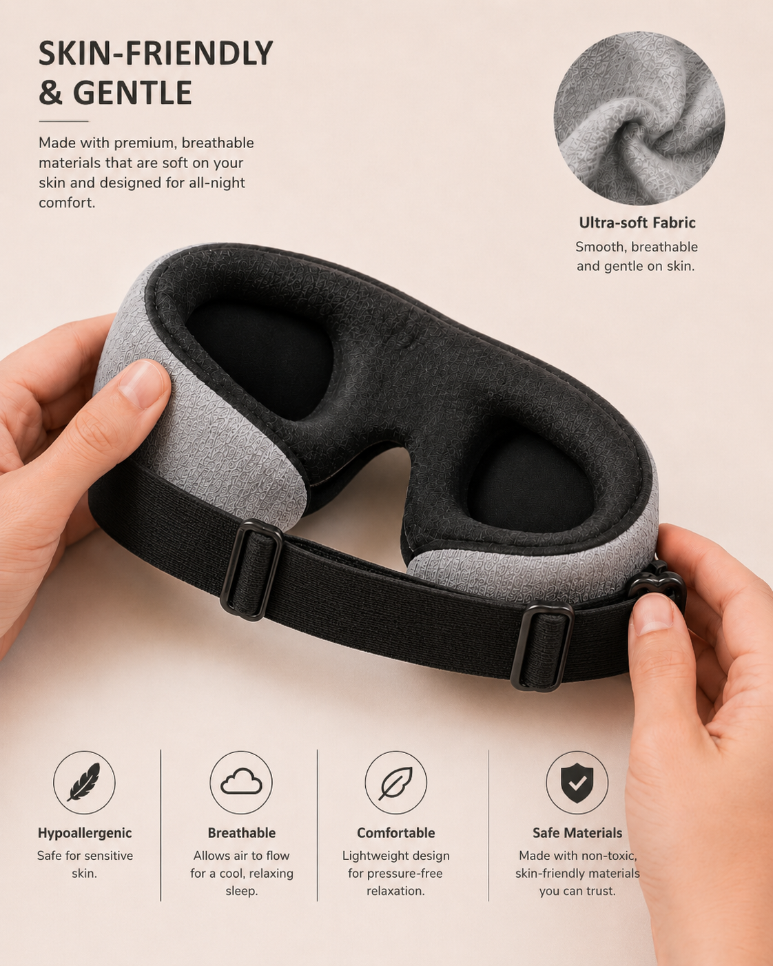 SleepHaven™ 3D Sleep Mask
